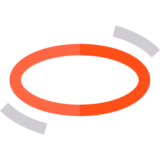 Cerceau à l'horizontal